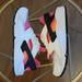 Nike Shoes | Nike Air Huarache White/Black/Hot Pink/Bright Orange Size 9 | Color: Pink/White | Size: 9