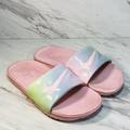 Nike Shoes | Nike Kawa Se2 Slide Sandals Girls Size 13c | Color: Pink | Size: 13g