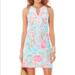Lilly Pulitzer Dresses | Lilly Pulitzer Gabby Shift Dress Jellies Be Jamming Size 0 | Color: Blue/Pink | Size: 0