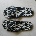 Michael Kors Shoes | Michael Kors Sandals | Color: Black/White | Size: 2.5g