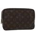 Louis Vuitton Bags | Louis Vuitton Monogram Trousse Toilette 23 Clutch Bag M47524 Lv Auth Am4550 | Color: Brown | Size: W9.1 X H5.9 X D2.2inch