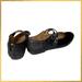 American Eagle Outfitters Shoes | Girl's Black Dress Shoes By American Eagle. Flats W/Velcro Straps.Size 3 | Color: Black | Size: 3g