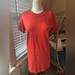 Madewell Dresses | Madewell Red T-Shirt Dress | Color: Red | Size: Xs