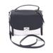 Michael Kors Bags | Michael Kors Cassie Flap Color-Block Leather Crossbody Satchel Messenger Bag | Color: Black/White | Size: Os
