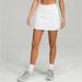 Lululemon Athletica Skirts | Lululemon Hotty Hot High-Rise Skirt Long, Size 4, White New | Color: White | Size: 4