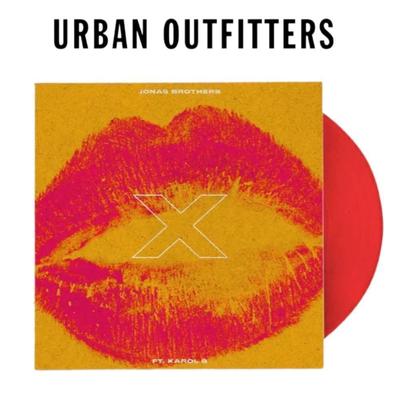 Urban Outfitters Media | New / Sealed Jonas Brothers / Karol G - X Limited Lp Vinyl Record | Color: Red | Size: Os