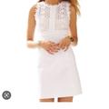 Lilly Pulitzer Dresses | Lilly Pulitzer Dresses | Lilly Pulitzer Breakers Dress In White, Size 6 | Color: White | Size: 6