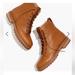 Madewell Shoes | Madewell Clair Lace Up Boot 8 New In Box | Color: Brown/Tan | Size: 6