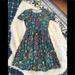Lularoe Dresses | Lularoe Amelia Floral Dress | Color: Blue/Green | Size: S
