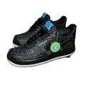 Nike Shoes | Nike Air Force 1 07 X Space Jam Computer Chip Shoes Sneakers Dh5354-001 Size 8.5 | Color: Black/Blue | Size: 8.5