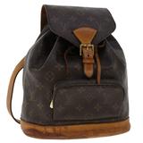 Louis Vuitton Bags | Louis Vuitton Monogram Montsouris Mm Backpack M51136 Lv Auth 46363 | Color: Brown | Size: W9.8 X H11.8 X D4.7inch