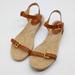 Michael Kors Shoes | Michael Kors Kyla Sandals Leather Strappy Espadrilles Size 8 Boho Minimalist | Color: Brown | Size: 8