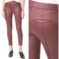 Free People Pants & Jumpsuits | Free People Faux Suede Pull On Jeggin Leggings Size 29 | Color: Brown/Purple | Size: 29