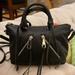 Rebecca Minkoff Bags | Euc Rebecca Minkoff Small Pebbled Leather Purse Handle Bag With Crossbody Strap | Color: Black | Size: Os