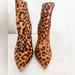 Nine West Shoes | Leopard Print Boots | Color: Black/Tan | Size: 10