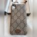 Gucci Cell Phones & Accessories | Nib Gucci Iphone X/Xs Gg Case | Color: Brown | Size: Os