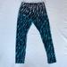 Nike Pants & Jumpsuits | Nike Womens Leggings - Size Usa Medium - Ombre Turquois Pattern | Color: Black/Blue | Size: M