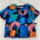 Adidas Shirts & Tops | Adidas Girls Multicolor Top Shirt Size 14 Large Nwt (562) | Color: Blue/Orange | Size: 14g