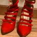 Jessica Simpson Shoes | Jessica Simpson Stunning Stilettos Worn Very Little | Color: Red | Size: 6.5