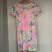 Lilly Pulitzer Dresses | Lily Pulitzer Marlowe T-Shirt Dress, Size Xs | Color: Blue/Pink | Size: Xs