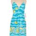 Lilly Pulitzer Dresses | Lilly Pulitzer Kiki Dress In Cruise Blue | Color: Blue/Yellow | Size: 6