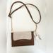 Jessica Simpson Bags | Jessica Simpson Crossbody Wallet Purse Sherpa And Faux Leather Adjustable New | Color: Brown/Cream | Size: Os