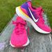Nike Shoes | Nike Epic React Flyknit 2 Running Shoes Ck0821 600 Women's Size 7.5 Pink Purple | Color: Pink/Purple | Size: 7
