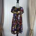 Lularoe Dresses | Lularoe Women's Dress. | Color: Gold/Purple | Size: S