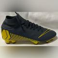 Nike Shoes | Nike Mercurial Superfly 6 Elite Gray/Yellow Soccer Cleats Ah7368-070 Men’s Sz: 7 | Color: Gold/Gray | Size: 7