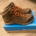 Columbia Shoes | New Columbia Men's Redmond Iii Mid Waterproof Hiking Leather/Mesh Shoe Size 17 | Color: Brown/Tan | Size: Size 17
