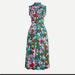 J. Crew Dresses | Jcrew Pleated Floral Dress | Color: Green/Pink | Size: 00