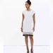 Madewell Dresses | Madewell | Scatterblock Tassel Shift Dress Medium F3390 | Color: Black/White | Size: M