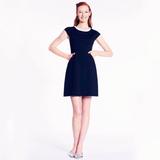 Kate Spade Dresses | Kate Spade Daria Black Cap Sleeve Mini Sheath Dress Women’s Size 0 | Color: Black/White | Size: 0
