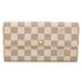 Louis Vuitton Bags | Louis Vuitton Damier Azur Portefeuille Sarah Long Wallet | Color: White | Size: Os