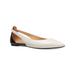 Michael Kors Shoes | Michael Kors Womens Beige Cersei Pointed Toe Slip On Leather Ballet Flats 8 M | Color: Tan | Size: 8