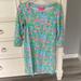 Lilly Pulitzer Dresses | Lilly Pulitzer Disney Dress Small. Lilly Loves Disney. Blue Ibiza | Color: Blue/Pink | Size: S