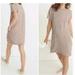 Madewell Dresses | Madewell Womens Daphne Stripe-Play Linen Blend Button-Back Shift Mini Dress | Color: Cream | Size: S