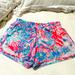 Lilly Pulitzer Shorts | Lilly Pulitzer Luxletic Shorts, Size Small | Color: Blue/Pink | Size: S