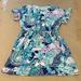 Lilly Pulitzer Dresses | Lilly Pulitzer Cotton Dress Size Xl 12/14 | Color: Blue/Green | Size: Xlg