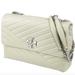 Tory Burch Bags | Large Tory Burch Kira Chevron Crossbody Bag In Green | Color: Green/Silver | Size: Os