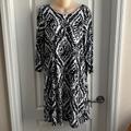 Lilly Pulitzer Dresses | Lilly Pulitzer Ophelia Dress-Onyx Reef-Size L | Color: Black/White | Size: L