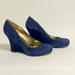 Nine West Shoes | Nine West Wedge Shoes | Color: Blue | Size: 9