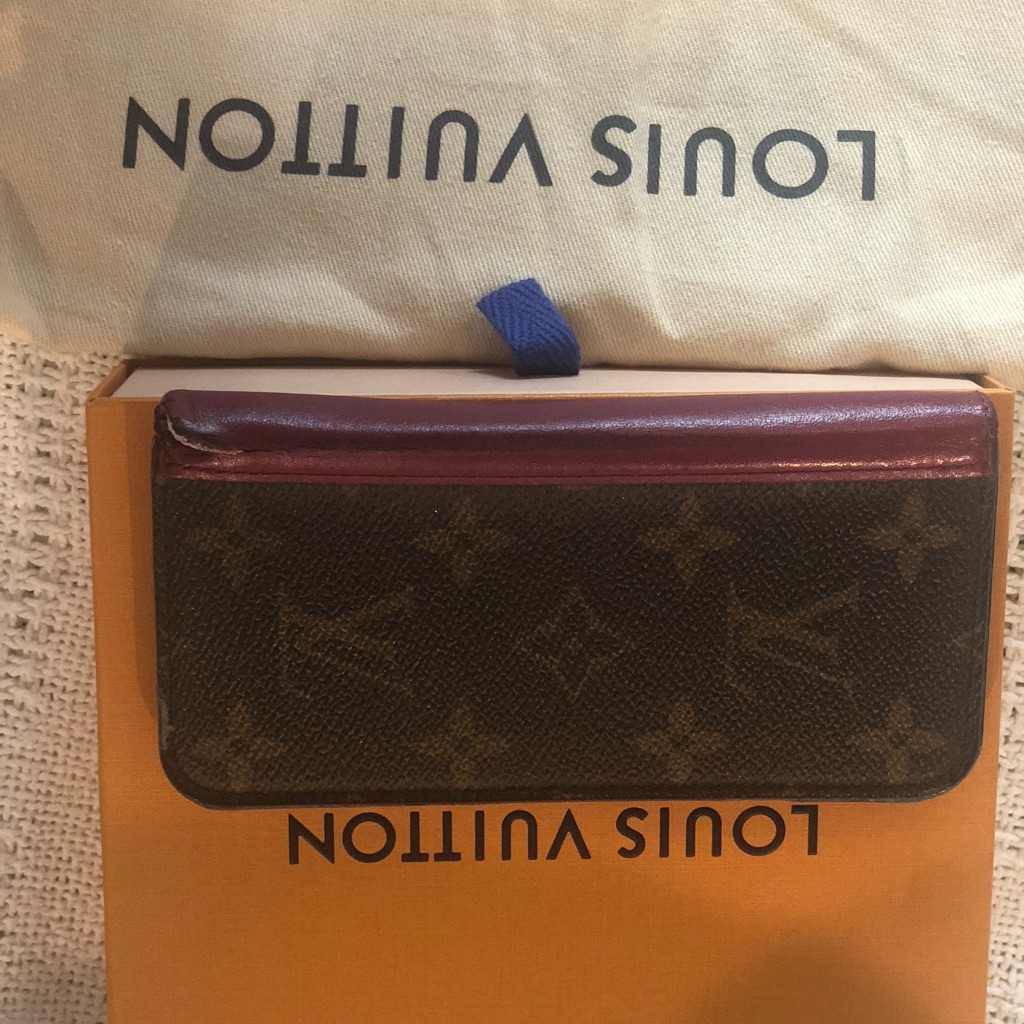 Louis Vuitton Accessories | Louis Vuitton Monogram Folio Iphone X Xs Case Smartphone Cover Fuchsia Red | Color: Pink | Size: Os