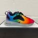 Nike Shoes | Nike Air Max 720 'Be True' Pride Rainbow Sneaker Unisex Cj5472-900 Size 4.5us | Color: Blue/Yellow | Size: 4.5bb