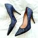 Kate Spade Shoes | Kate Spade Glitter Pumps | Color: Blue | Size: 9