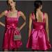 Anthropologie Dresses | Anthropologie Bow-Tie Satin Mini Dress Nwt Sz 14 | Color: Pink | Size: 14
