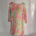 Lilly Pulitzer Dresses | Lilly Pulitzer Sophie Dress Southern Charm Flamingo Pink Women's Size Small | Color: Green/Pink | Size: S