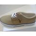 Polo By Ralph Lauren Shoes | Men's Polo Ralph Lauren Sneakers Low Canvas Tan Shoes Size 9 D New | Color: Brown | Size: 9