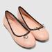 J. Crew Shoes | New J. Crew Evie Ballet Flat In Iced Peach | Color: Black/Pink | Size: Various
