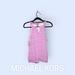 Michael Kors Tops | Michael Kors Womens Pink Camelia Rose Blouse Top Size L W Gold Accents | Color: Pink/White | Size: L